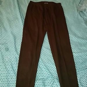 Pair of brown leggings by LC Fashion